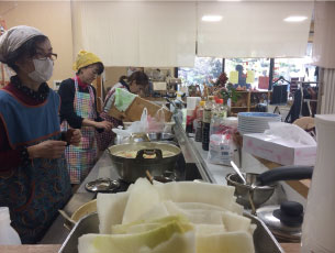 キッチンの様子