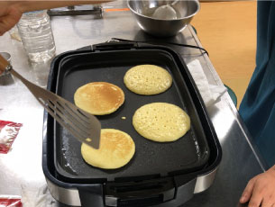 自分でホットケーキ