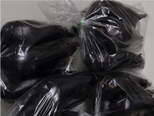 いただいたナス