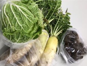 「暮らしの学校の〜ら」と協力農家さんからの野菜